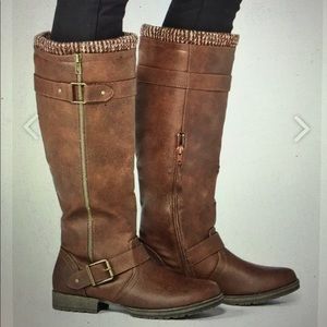 Brown Boots - Size 9! NEVER WORN